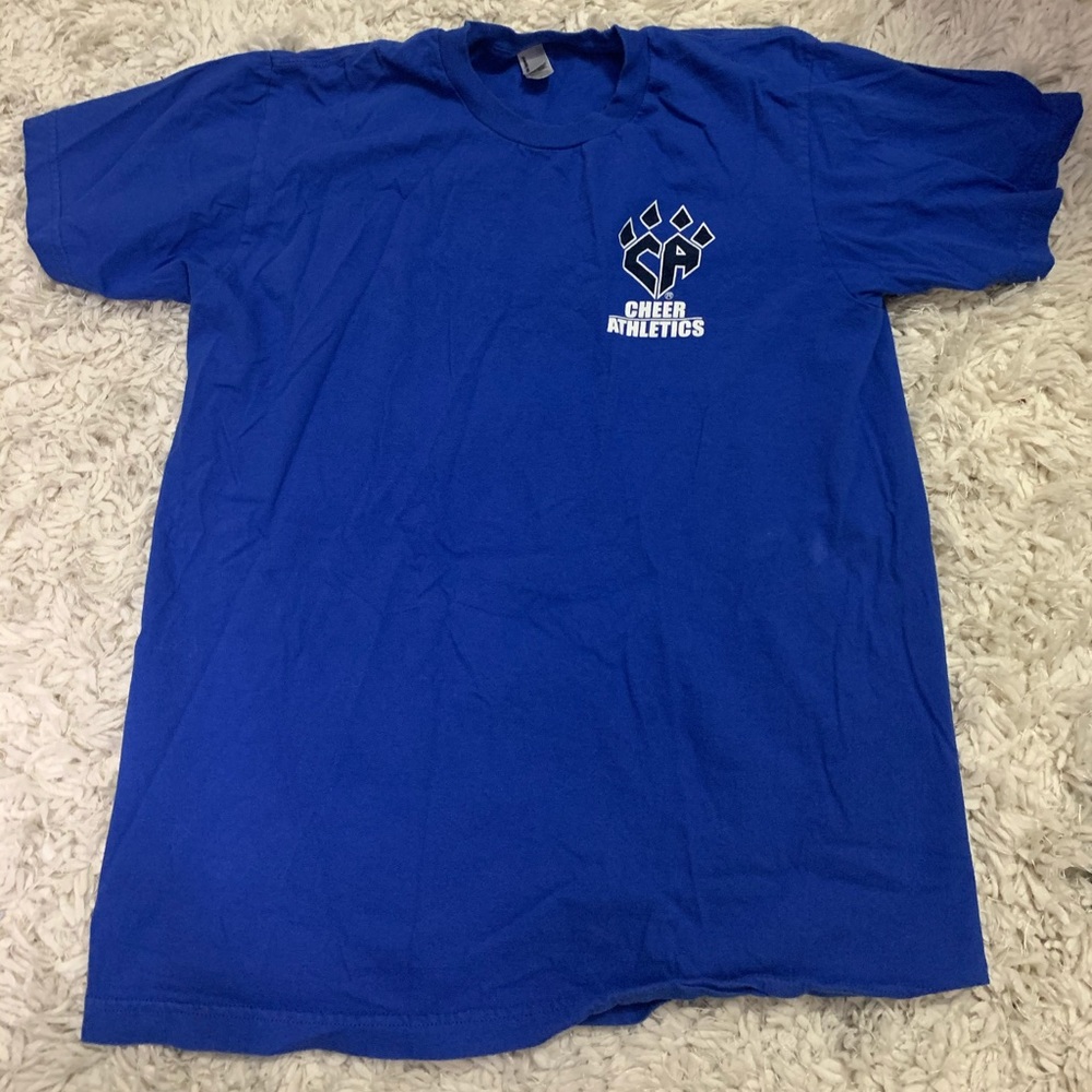 CA blue claw shirt